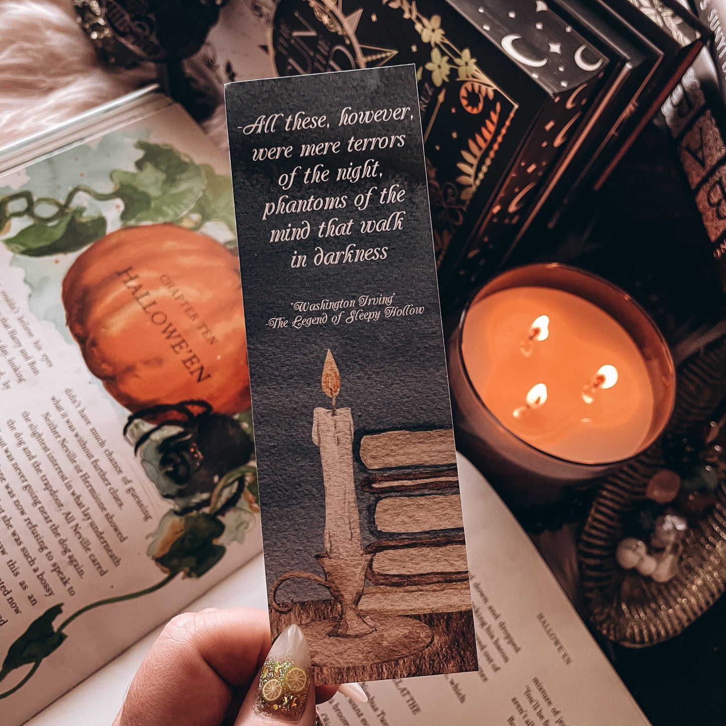 Mirkwood Scribes - Sleepy Hollow Quote Bookmark