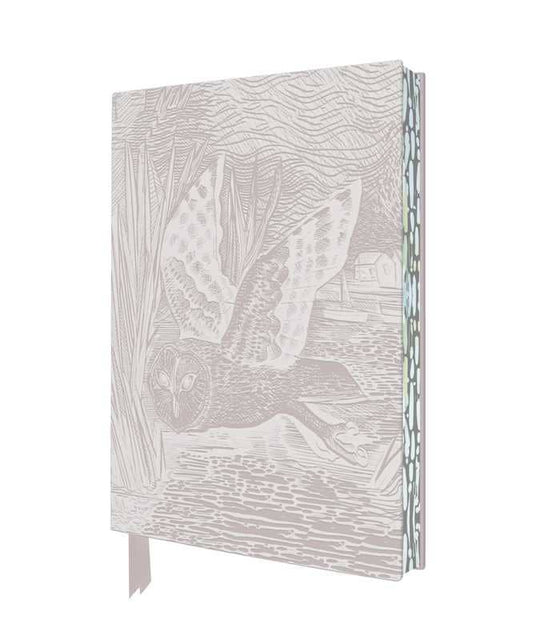 Simon & Schuster - Angela Harding: Marsh Owl Artisan Art Notebook (Flame Tree Journals) by