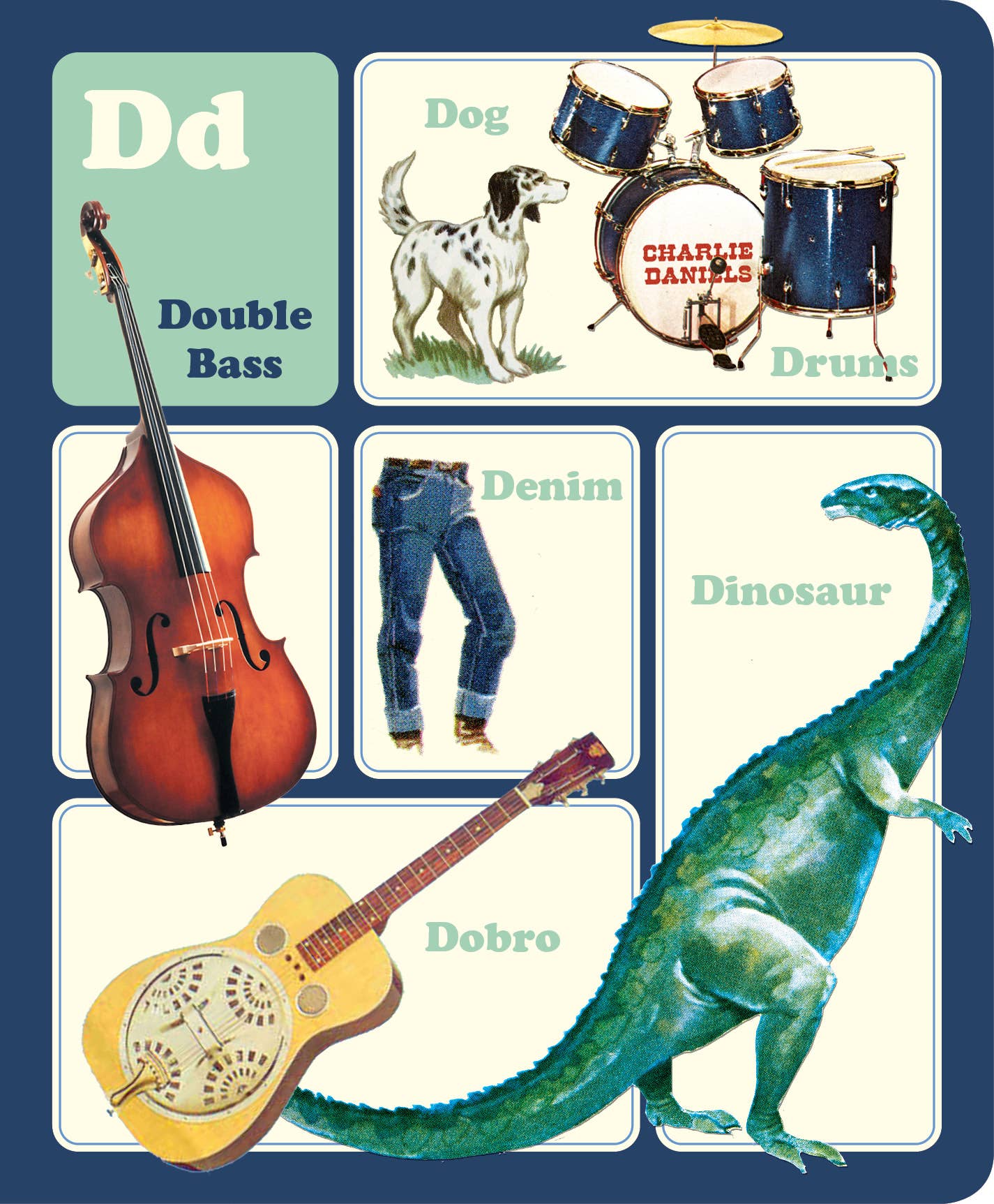 Laughing Elephant Books - Country Music Abc-Children's Board Book