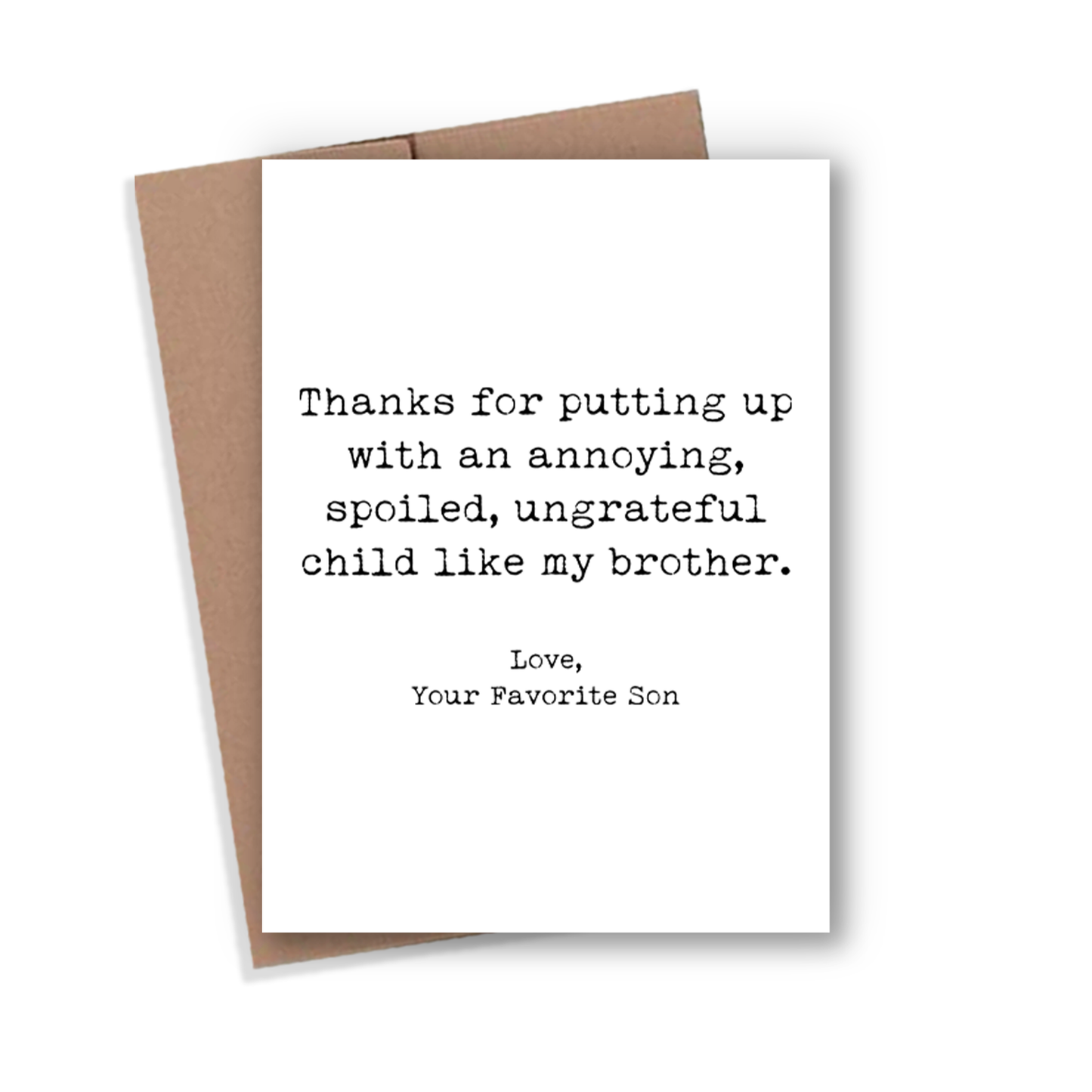 Expression Design Co - My Brother Card