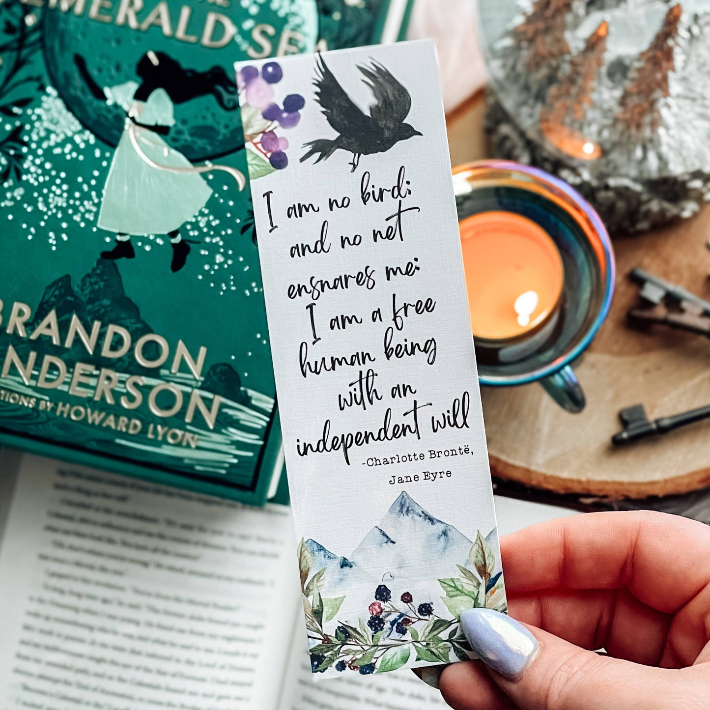 Mirkwood Scribes - Jane Eyre Quote Bookmark