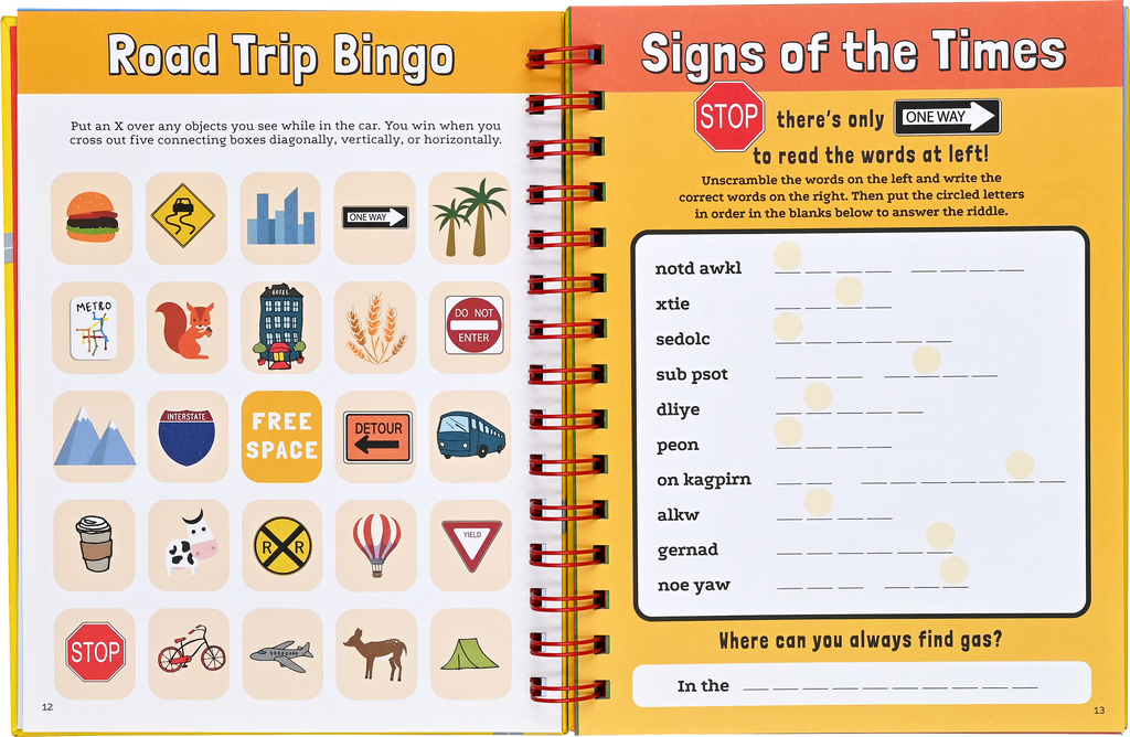 Peter Pauper Press - Road Trip Activity Quest!