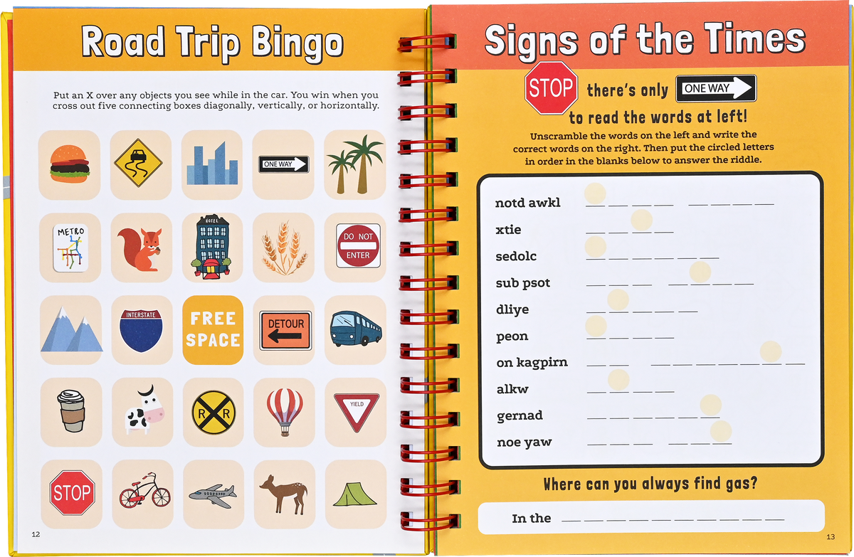 Peter Pauper Press - Road Trip Activity Quest!