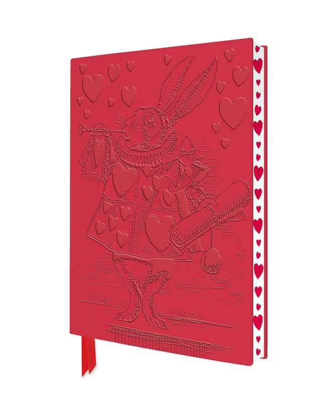 Simon & Schuster - Alice in Wonderland: White Rabbit Artisan Art Notebook (Flame Tree Journals) by