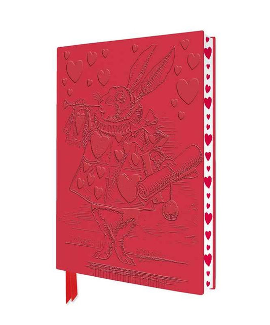 Simon & Schuster - Alice in Wonderland: White Rabbit Artisan Art Notebook (Flame Tree Journals) by