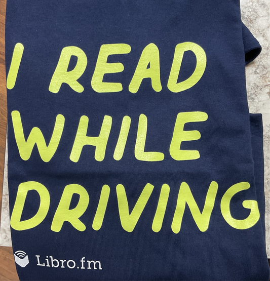 I Read While Driving tee shirt