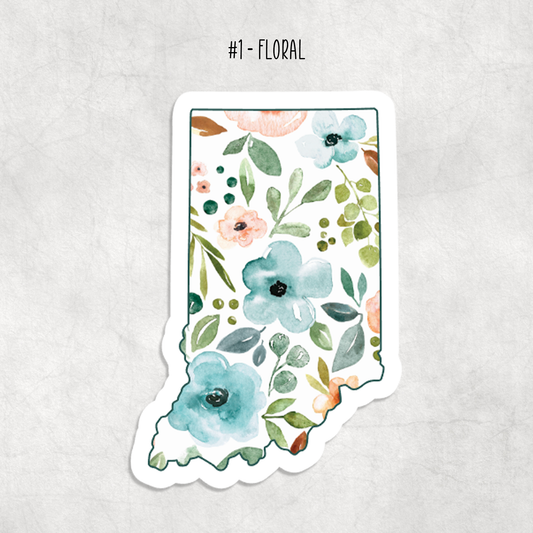 Expression Design Co - Indiana Stickers