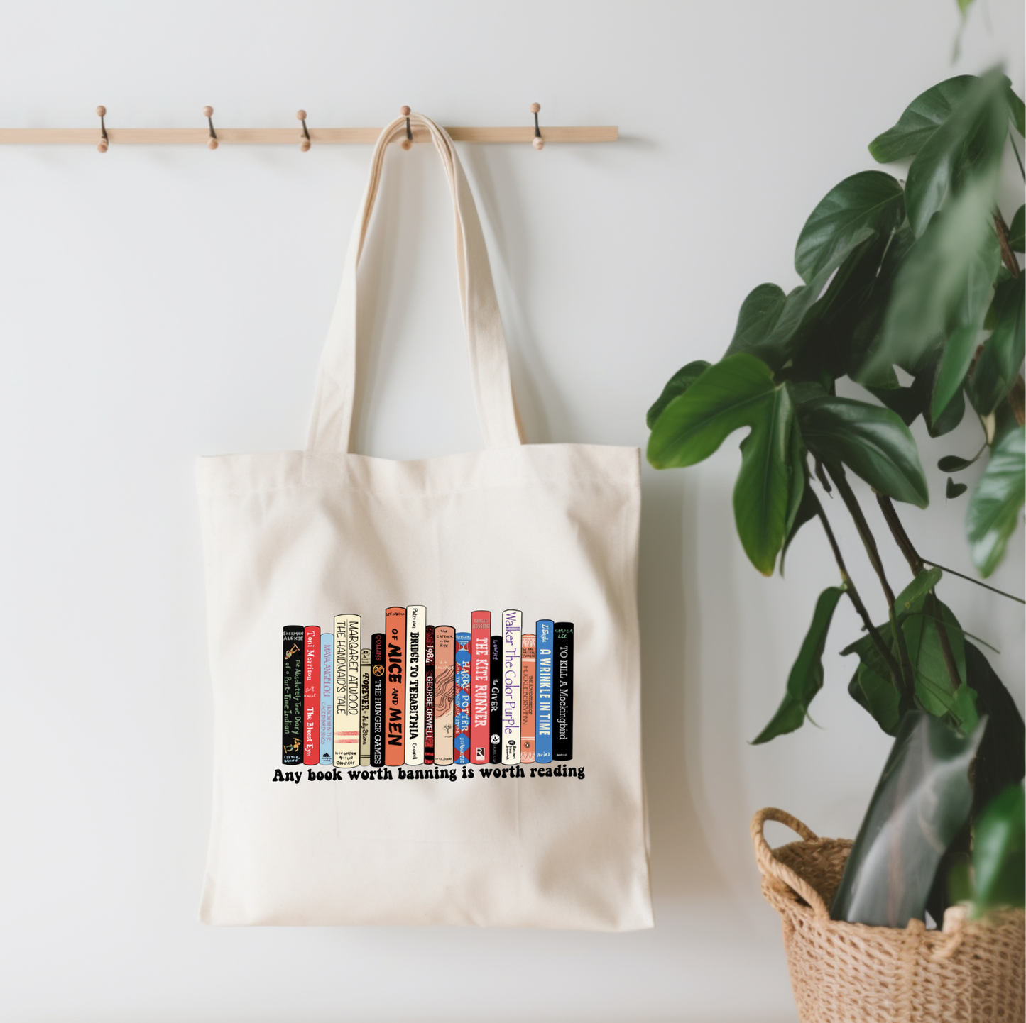 EnchantingSunshine - Banned Books Small Canvas Tote Bag