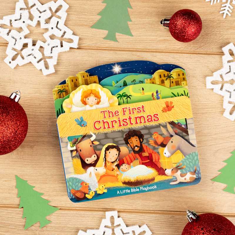 Simon & Schuster - Little Bible Playbook: The First Christmas by