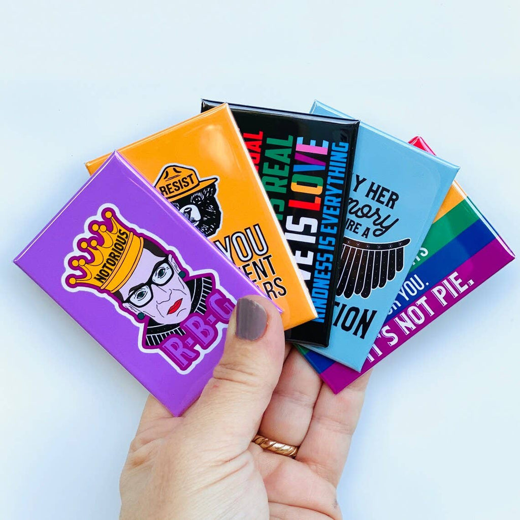 Anthem Sticker Company - Reading can seriously damage your ignorance rectangle magnet