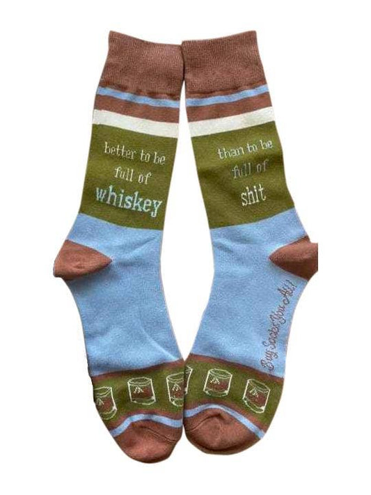 Buy Socks You All - Better to be Full of Whiskey Men's Socks