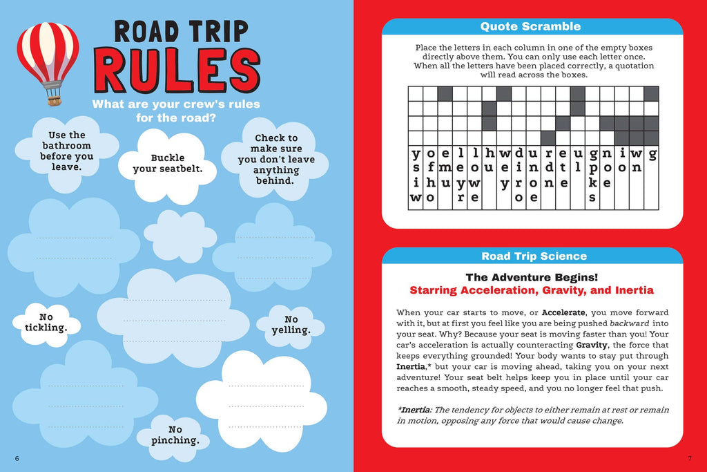 Peter Pauper Press - Road Trip Activity Quest!