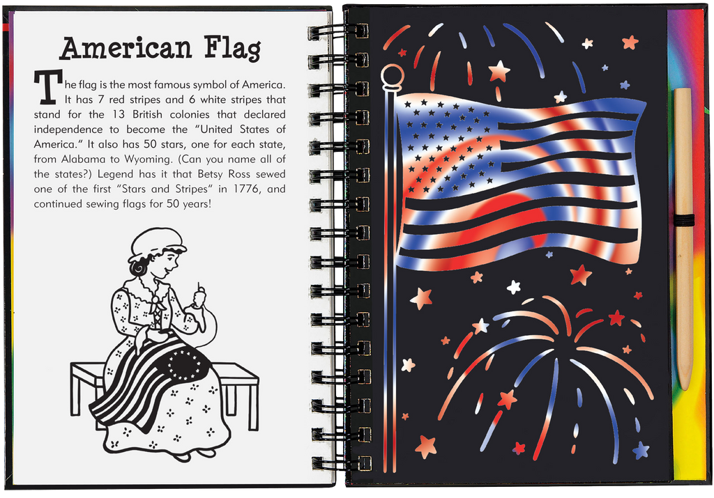 Peter Pauper Press - America Scratch and Sketch