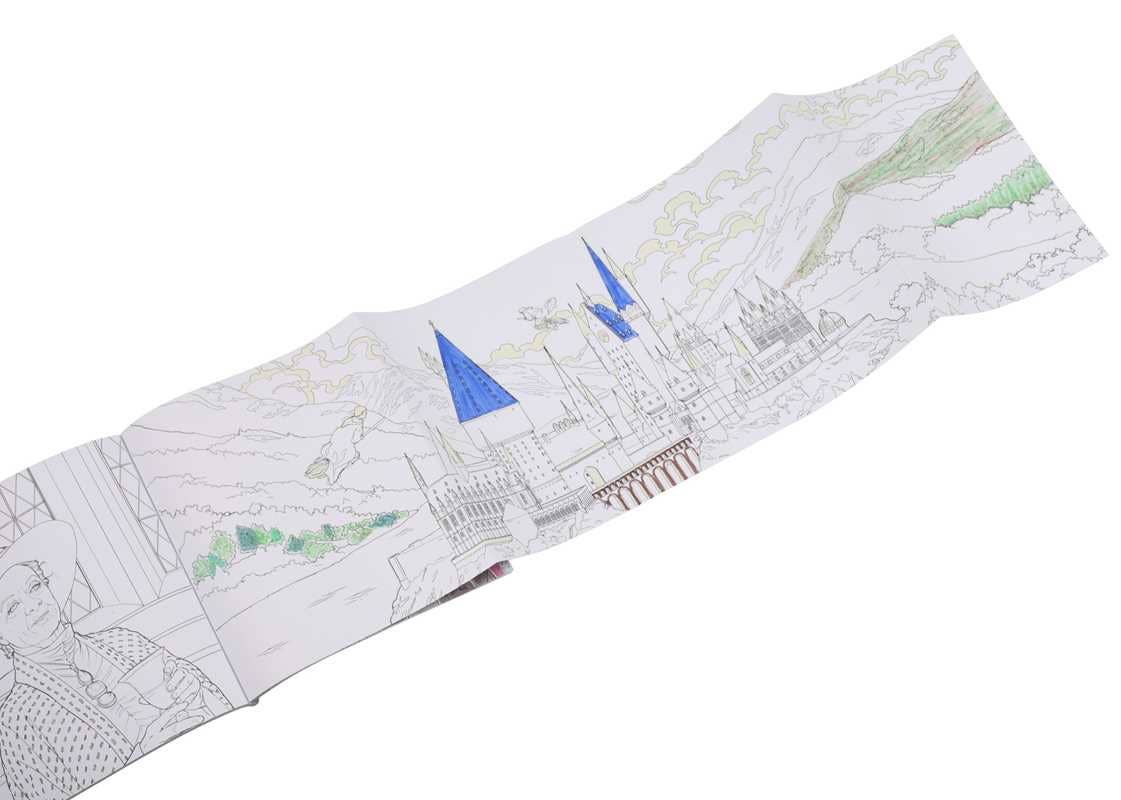 Simon & Schuster - Harry Potter Glow in the Dark Coloring Book by Editors of Thunder Bay Press