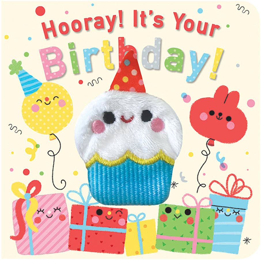 Cottage Door Press - Hooray! It's Your Birthday! Celebration Finger Puppet Book