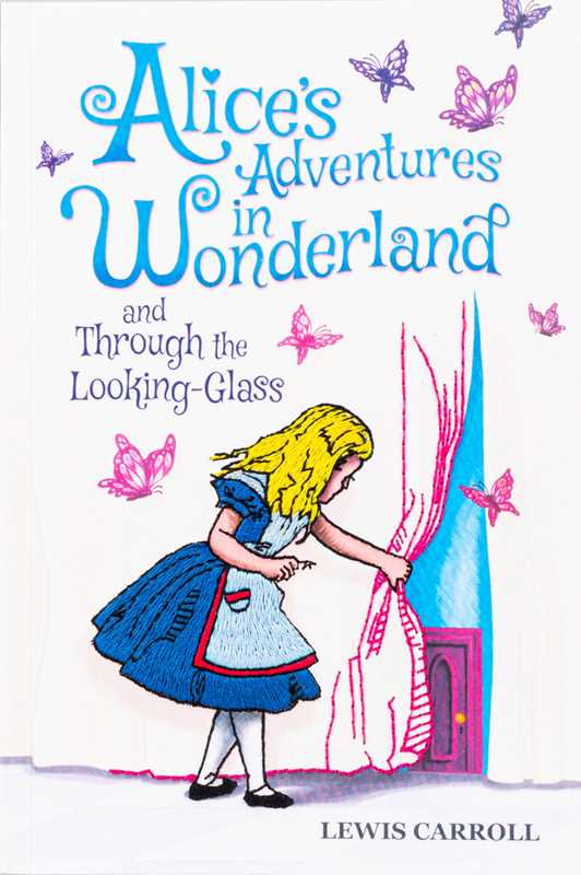 Simon & Schuster - Alice's Adventures in Wonderland and Through the Looking-Glass (Keepsake Edition) by Lewis Carroll