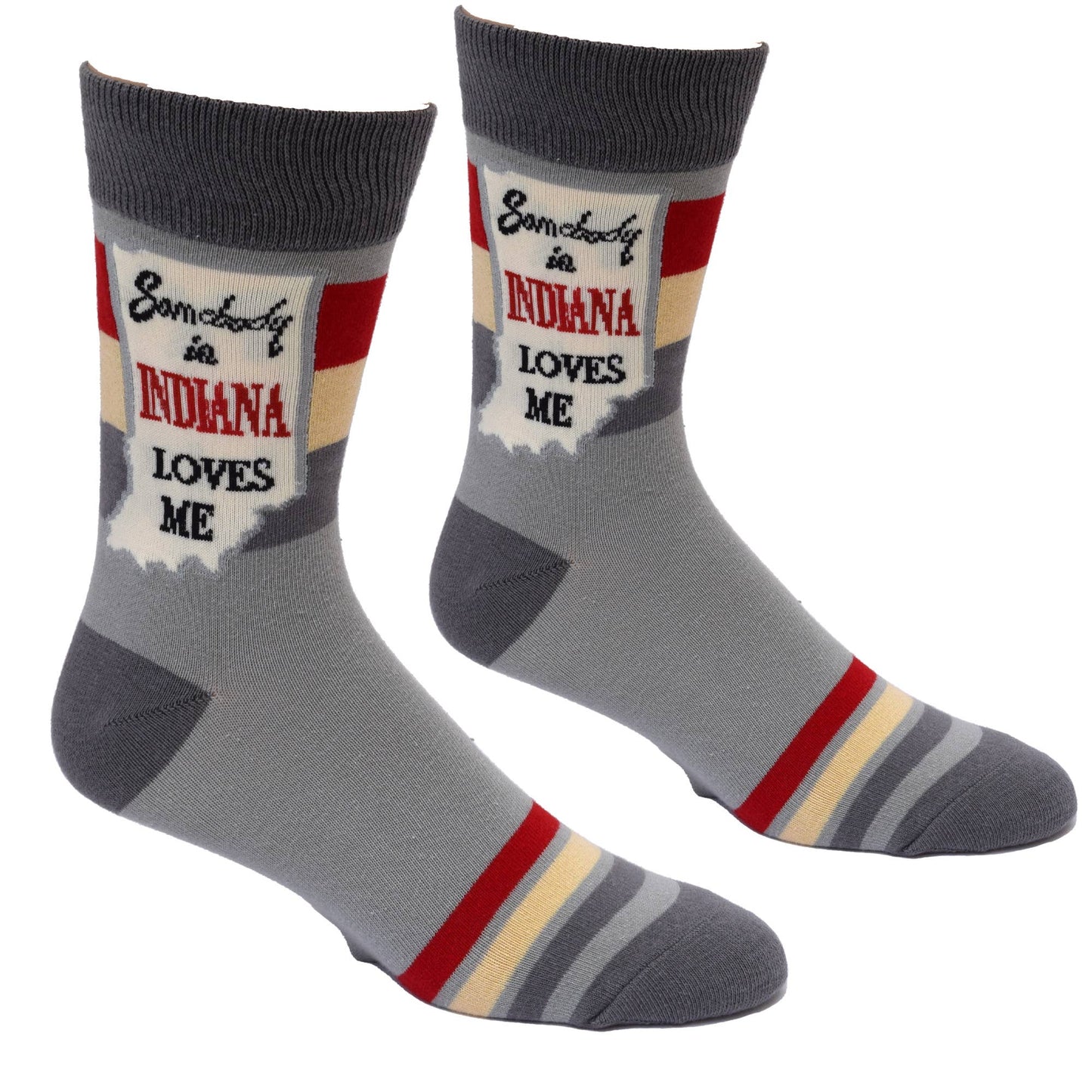 Buy Socks You All - Somebody in Indiana Loves Me Men's Socks