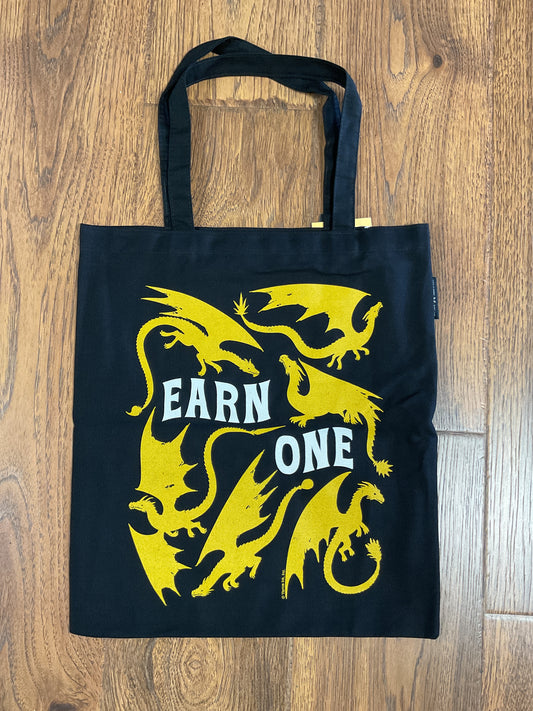 Fourth Wing Want a Dragon Tote Bag