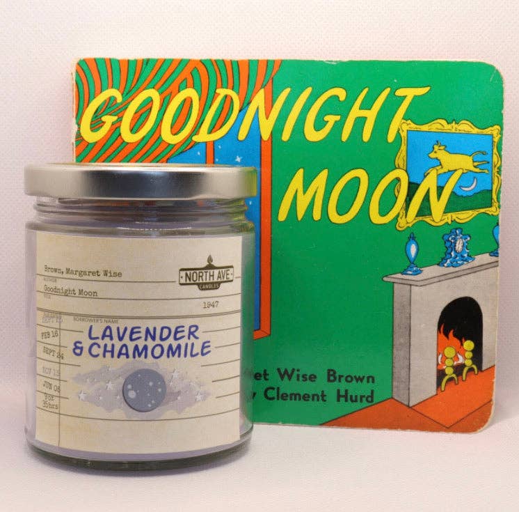 North Ave Candles - Book Candle / Goodnight Moon / bookstore merch