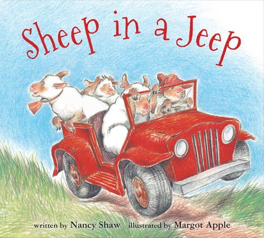 HarperCollins - Sheep in a Jeep Board Book : Nancy E. Shaw