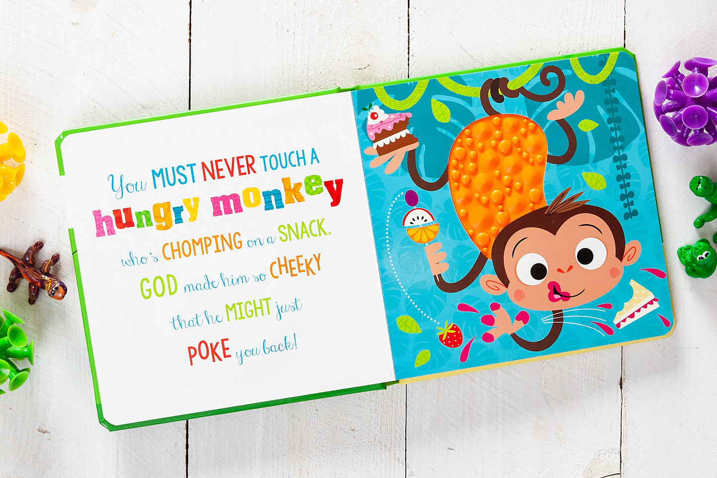 BroadStreet Publishing Group, LLC - Never Touch God’s Hungry Animals (Tactile Book - Ages 0+)