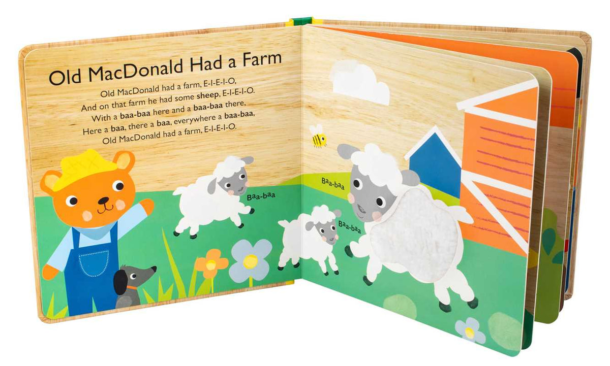 Simon & Schuster - Old MacDonald Had a Farm: A Touch and Feel Nursery Rhyme by