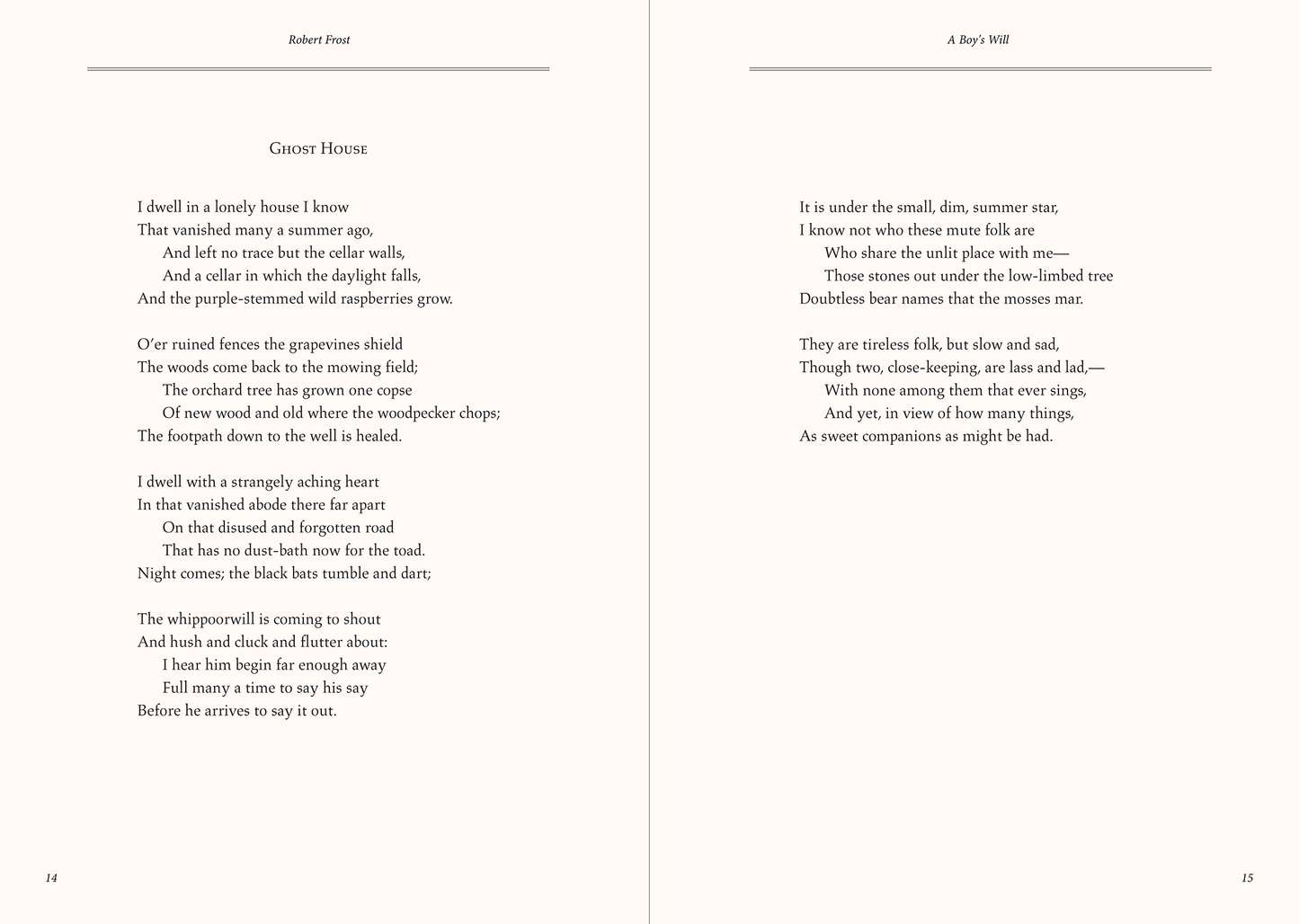 Peter Pauper Press - Poems of Robert Frost