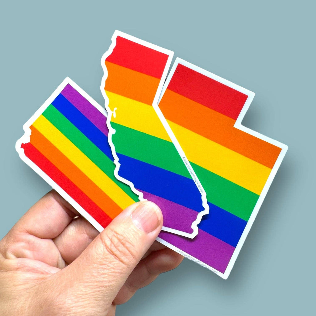Anthem Sticker Company - ALL US STATES rainbow sticker (50 options)