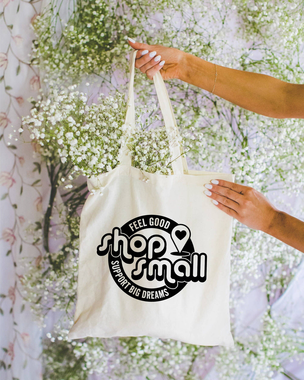 256 Craft Co - Shop Small Canvas Tote Bag