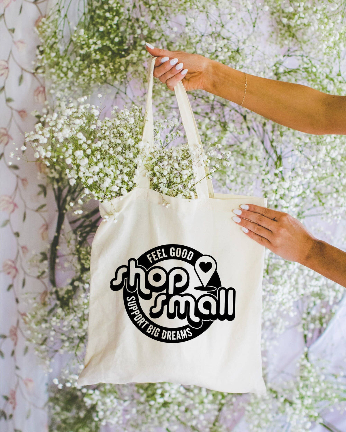256 Craft Co - Shop Small Canvas Tote Bag
