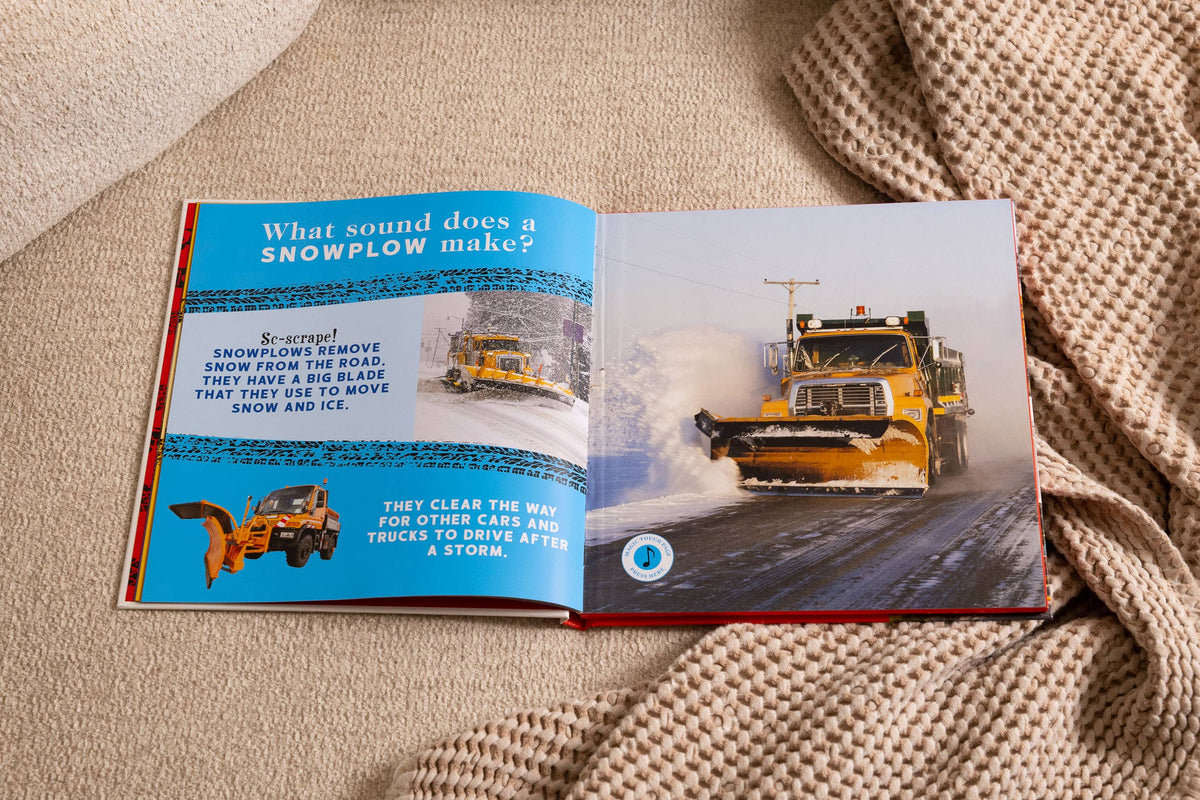 HarperCollins Focus - Giant Trucks: A Press & Play Sound Board Book