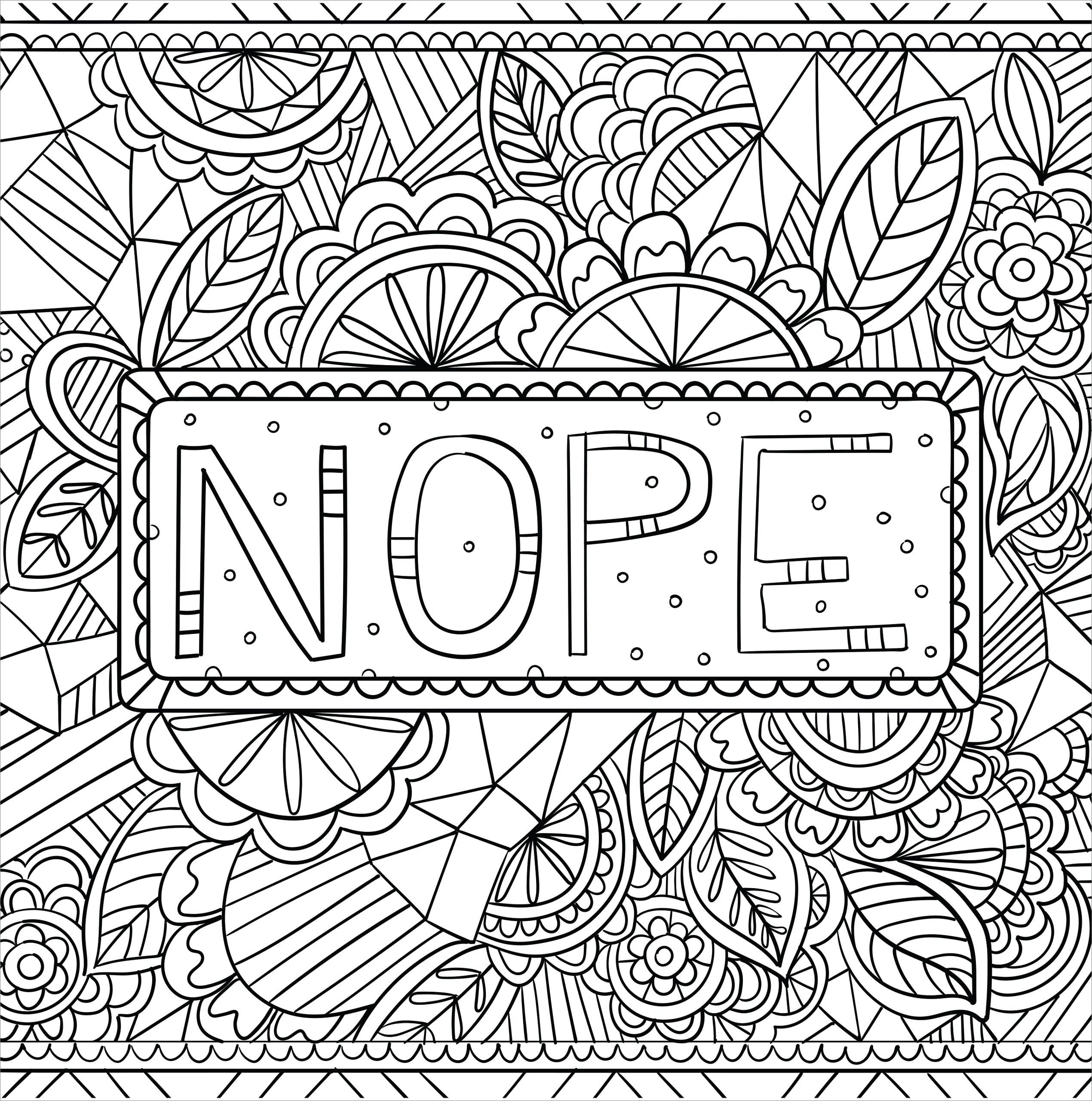 Peter Pauper Press - Inner F*cking Peace Adult Coloring Book