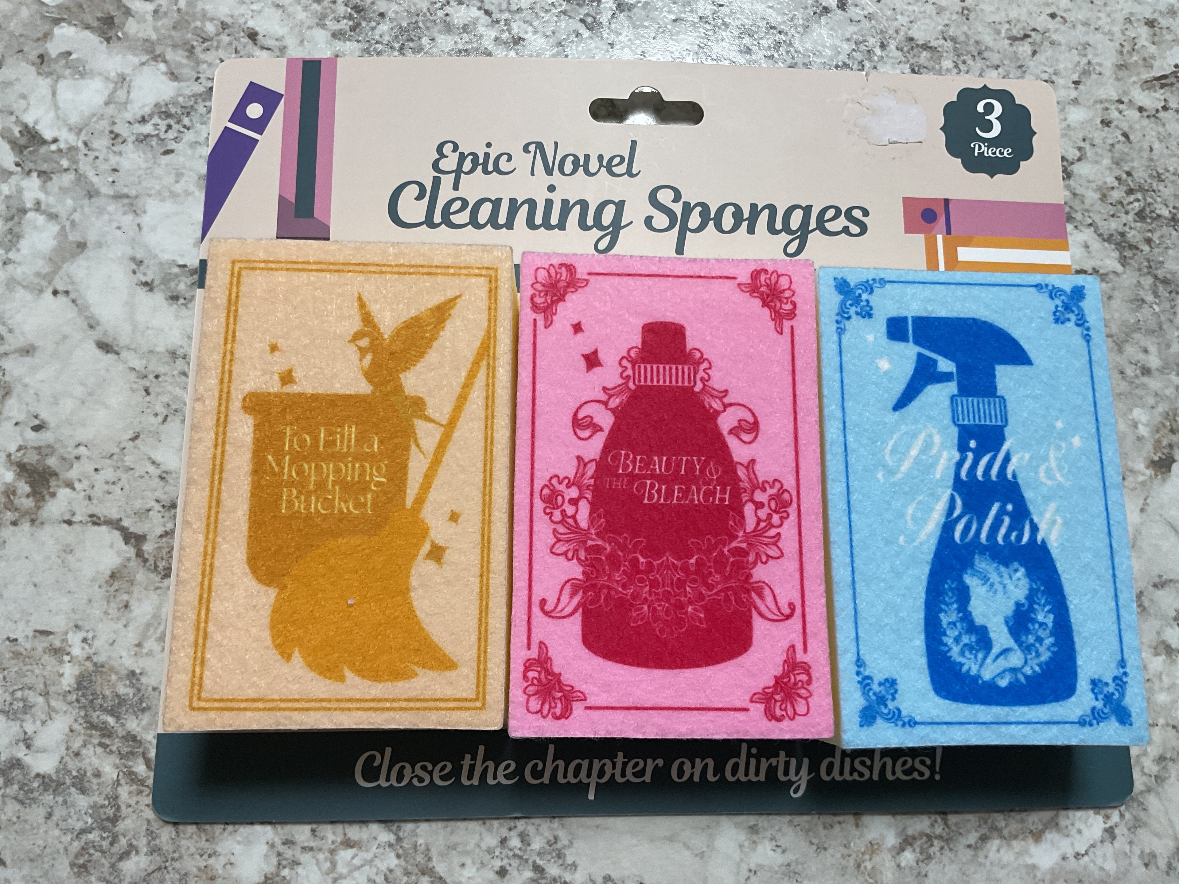 Epic Novel Cleaning Sponges