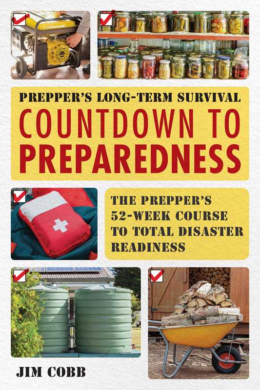Simon & Schuster - Prepper's Long-Term Survival: Countdown to Preparedness by Jim Cobb