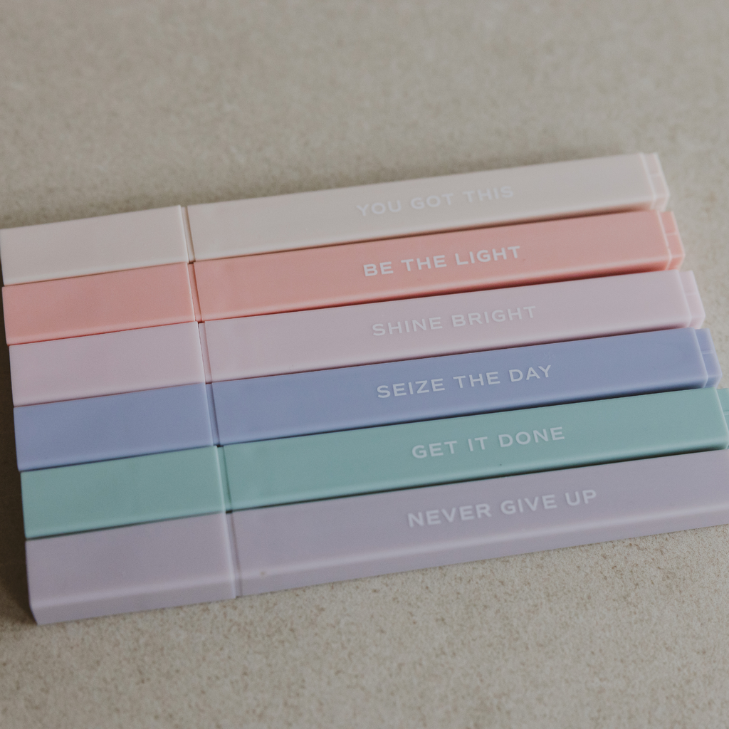 Sweet Water Decor - Neutral Highlighter Set - Stationery Set & Decor