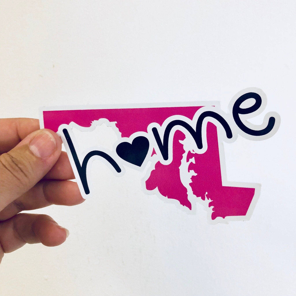 Anthem Sticker Company - ALL US STATES heart home sticker (50+ options)