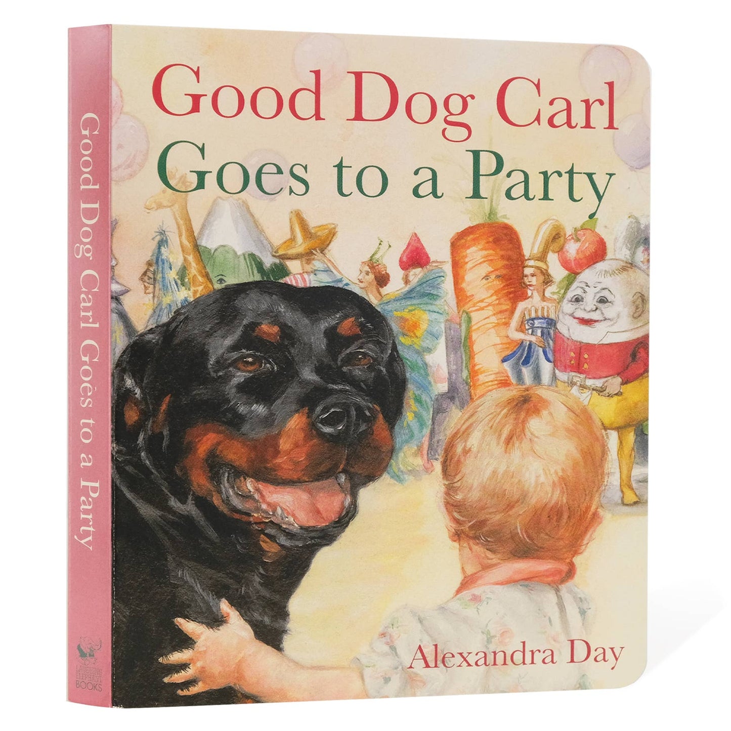 Laughing Elephant Books - Good Dog Carl Goes To A Party-Children's Board Book