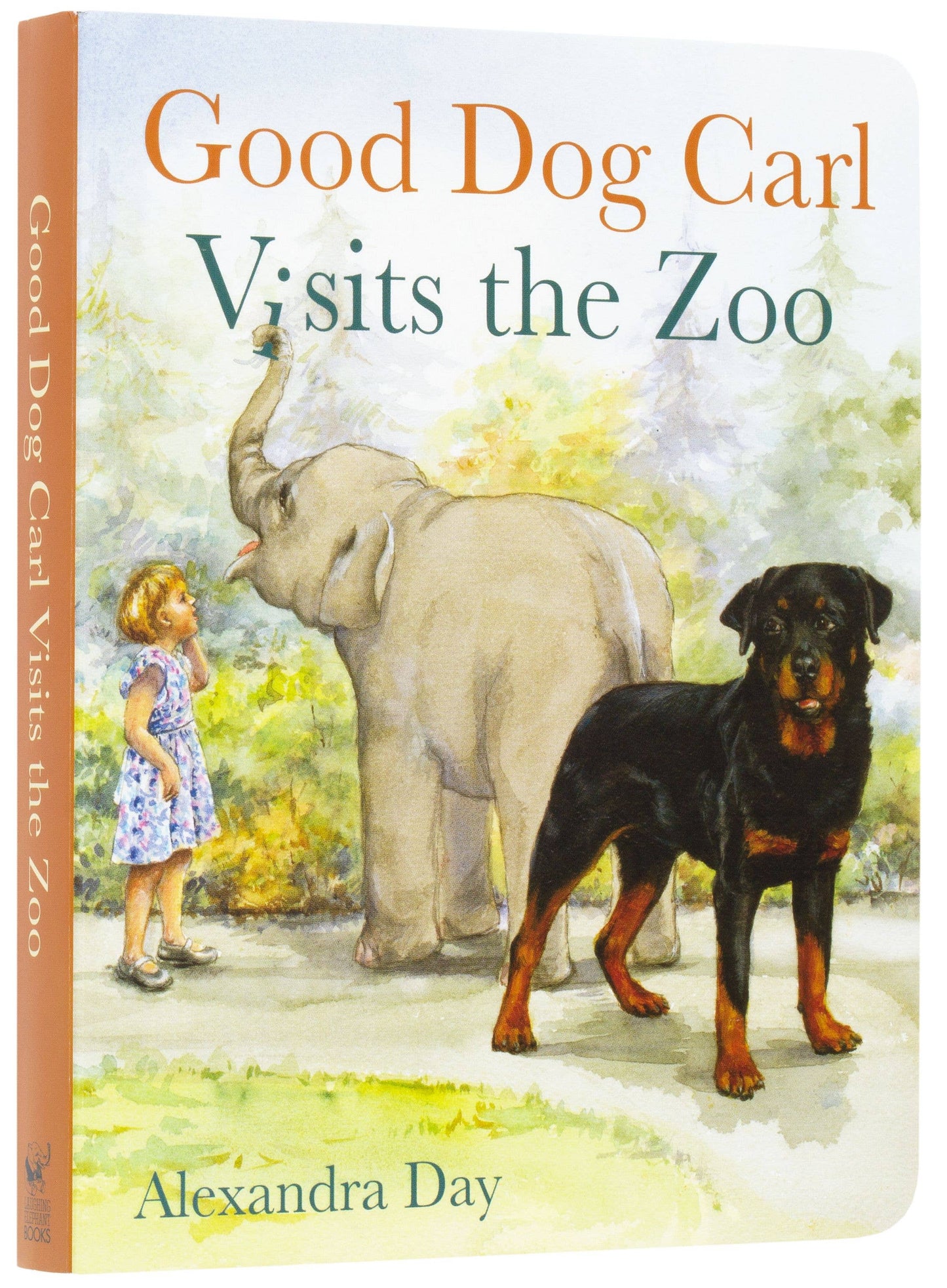 Laughing Elephant Books - Good Dog Carl Visits The Zoo-Children's Board Book