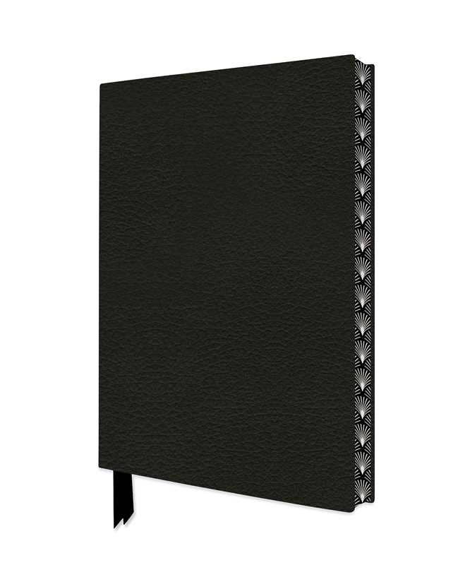 Simon & Schuster - Ebony Black Artisan Notebook (Flame Tree Journals) by