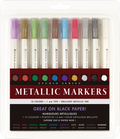Peter Pauper Press - Studio Series Metallic Markers Set