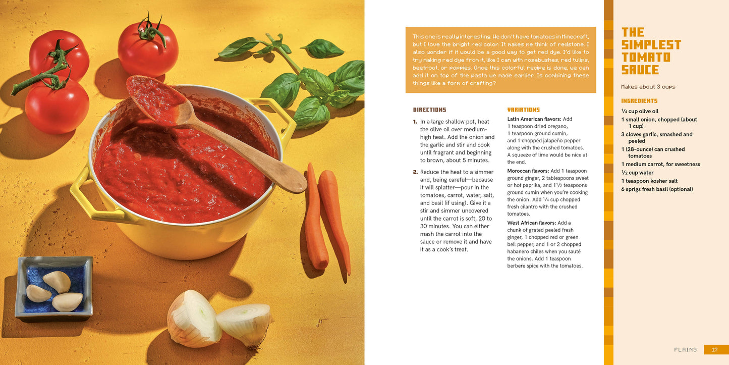Penguin Random House LLC - The Crafter's Kitchen: An Official Minecraft Cookbook