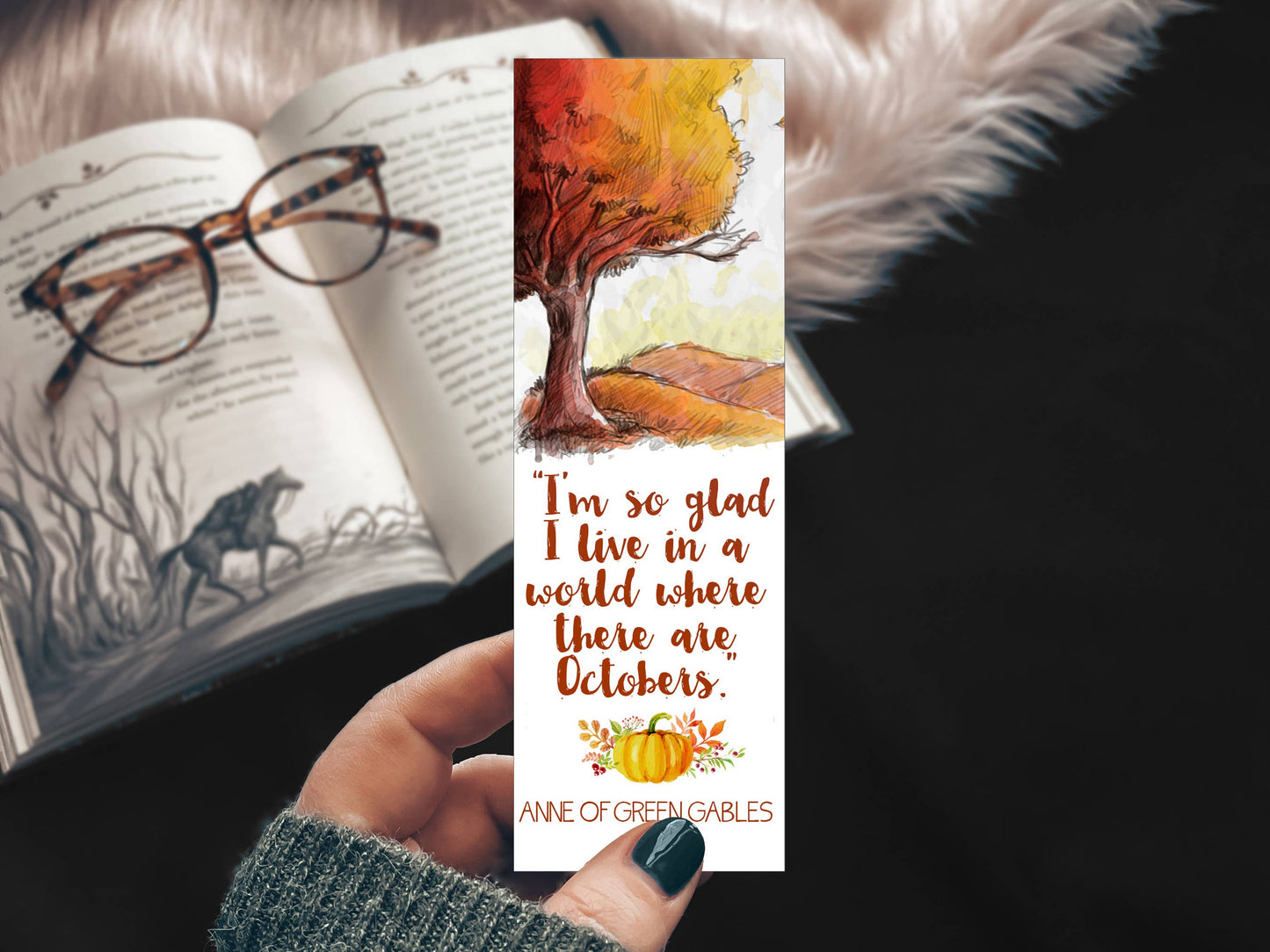 Mirkwood Scribes - Anne of Green Gables Octobers Bookmark