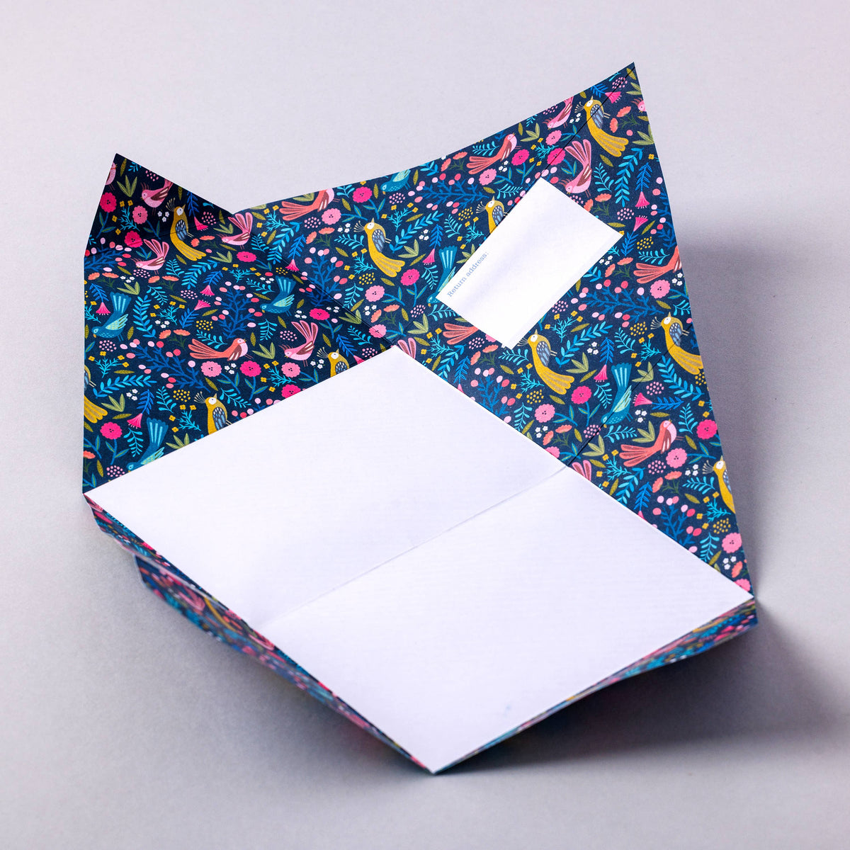 pigeonposted - Magical Menagerie Pigeon, Folding Letter Set, Pack of 6