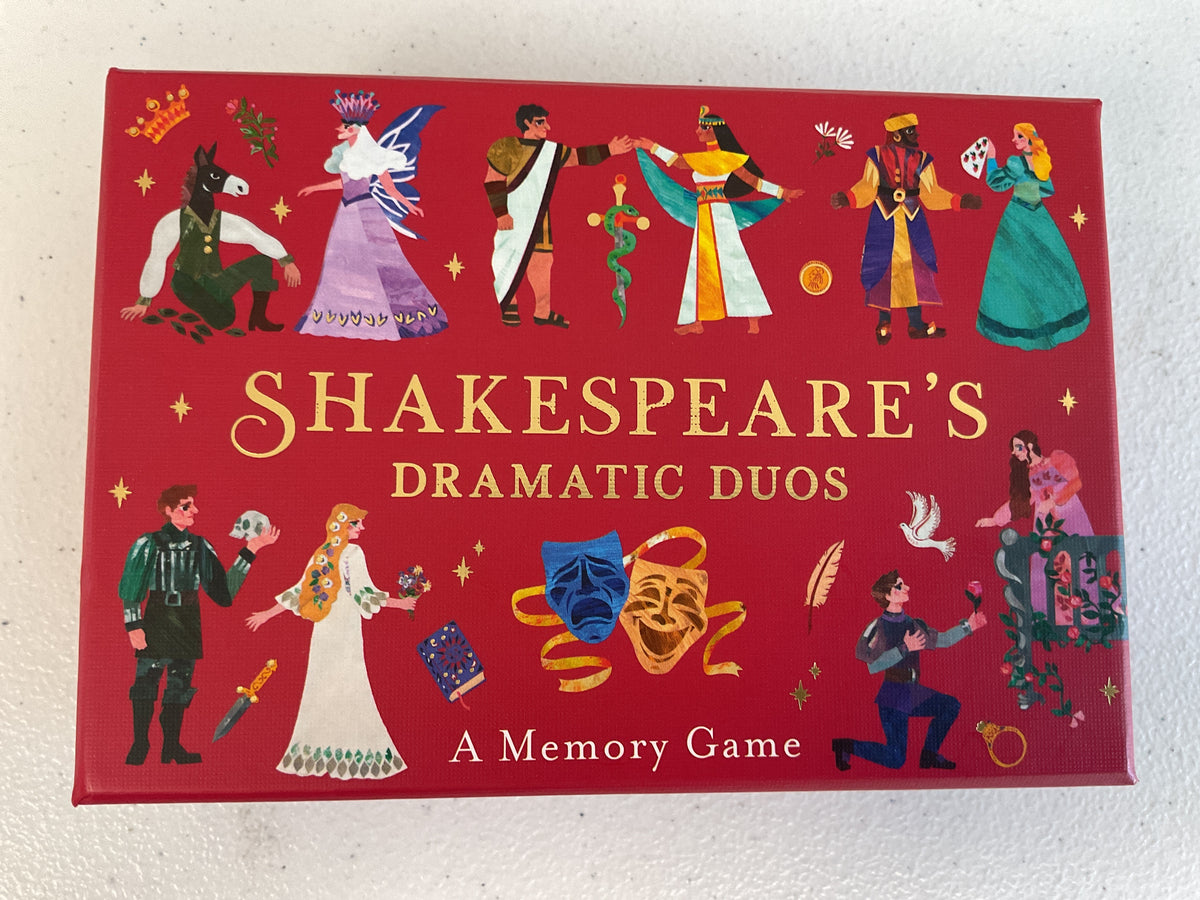 Shakespeare’s Dramatic Duos: a memory game