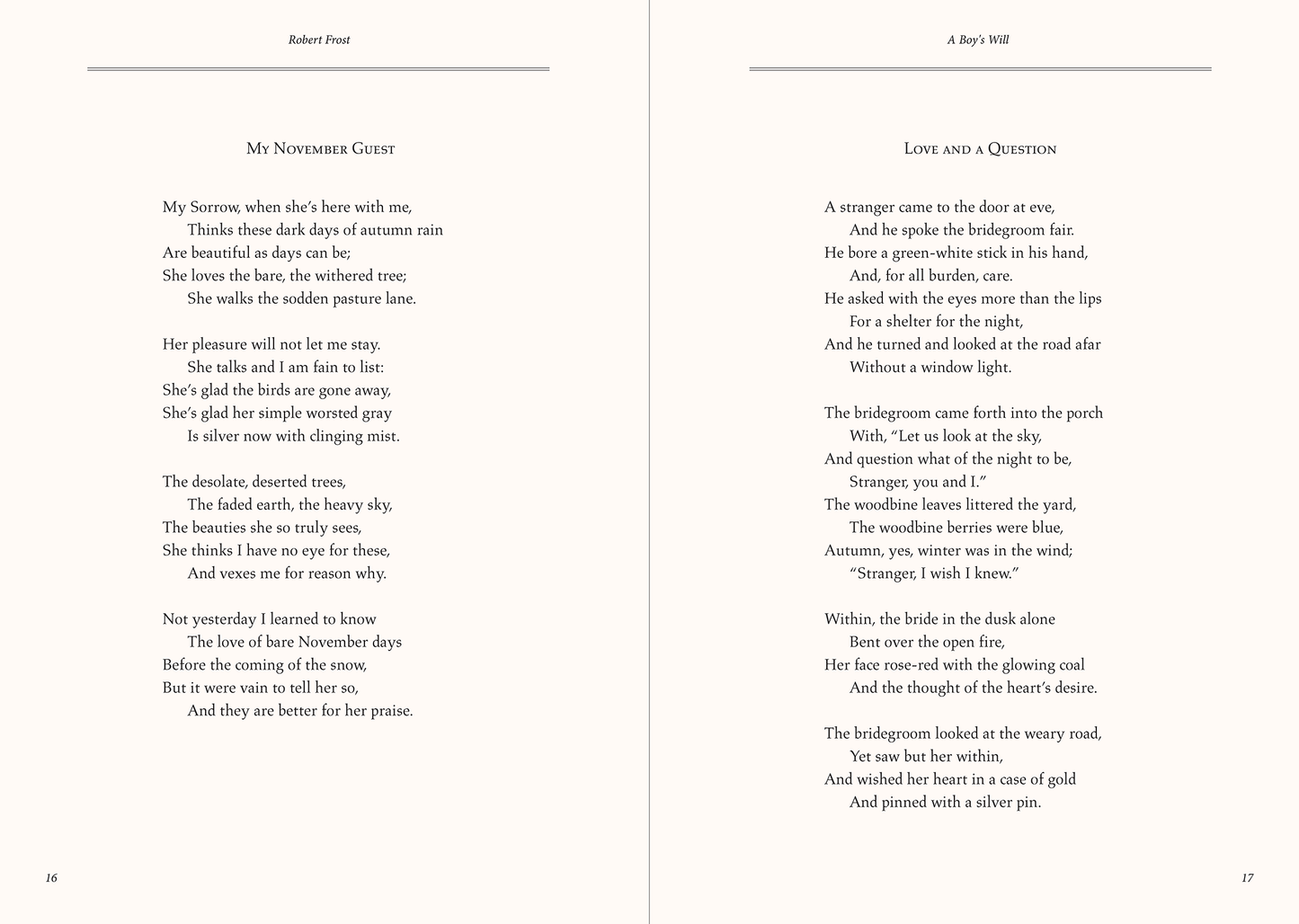 Peter Pauper Press - Poems of Robert Frost