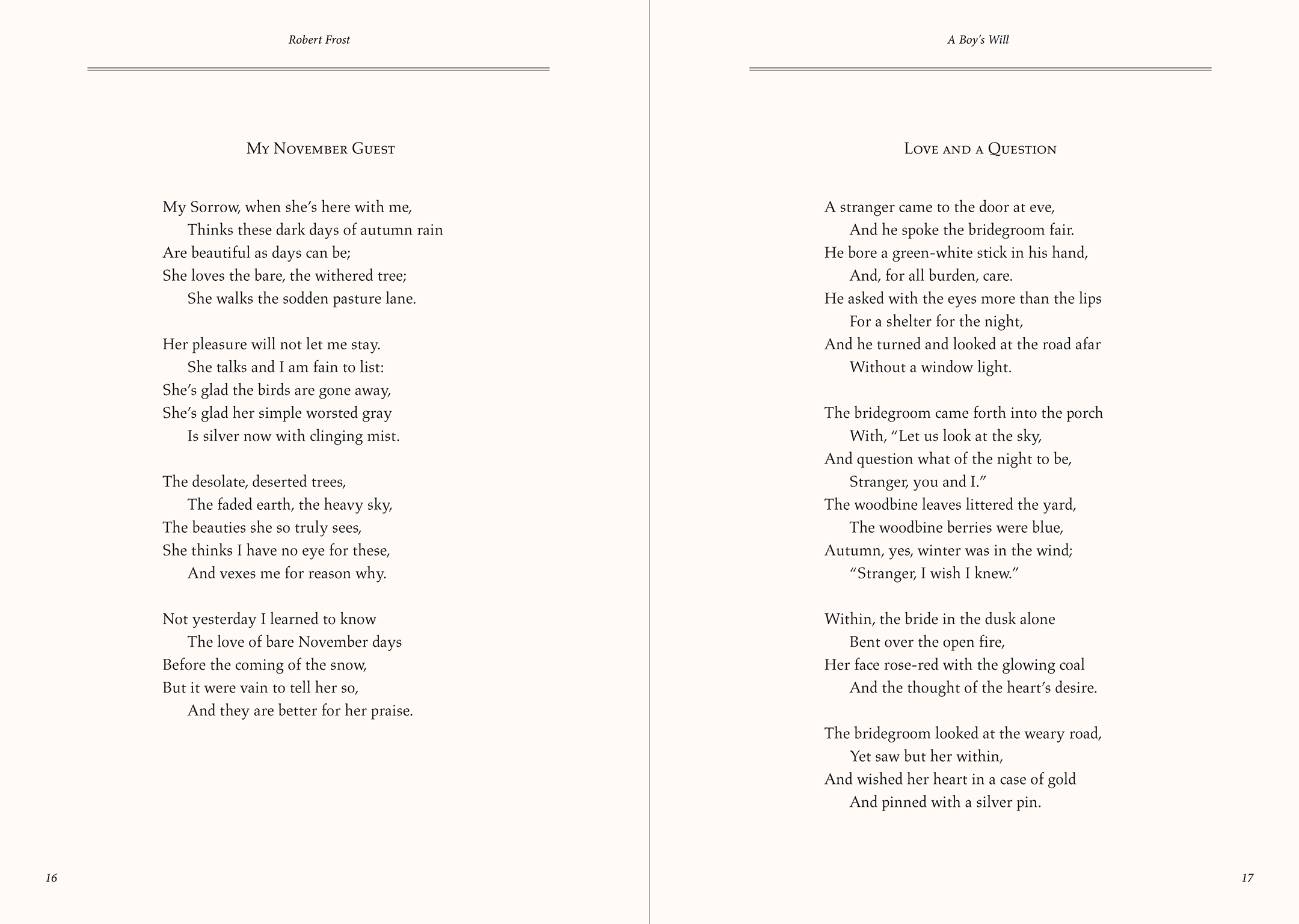 Peter Pauper Press - Poems of Robert Frost