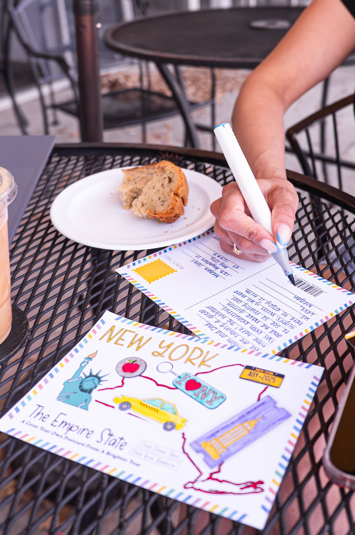 A Brighter Year - Color Your Own Indiana State Postcard