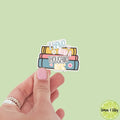 Limes & Lilly - I Have Lived a Thousand Lives Bookish Vinyl Sticker