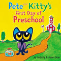 Pete the Kitty's First Day of Preschool: A Fun and Groovy Picture Book About Starting School (Pete the Cat) cover image