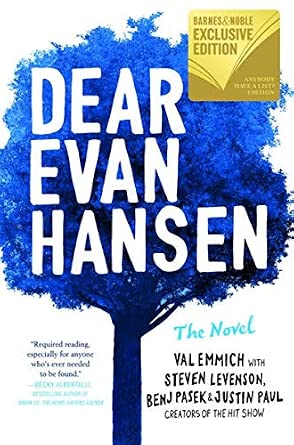 Dear Evan Hansen: The Novel (B&N Exclusive Edition) cover image